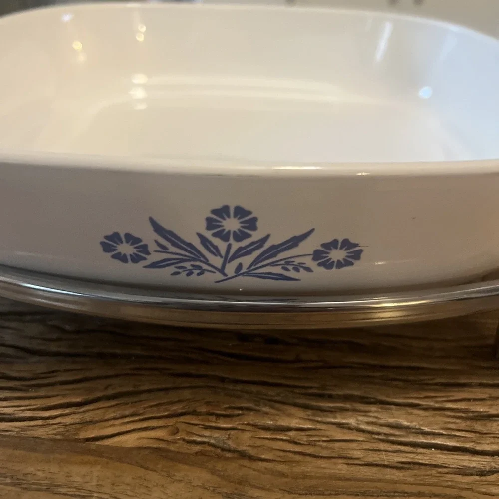 Vintage Corning Ware Blue Cornflower 10
